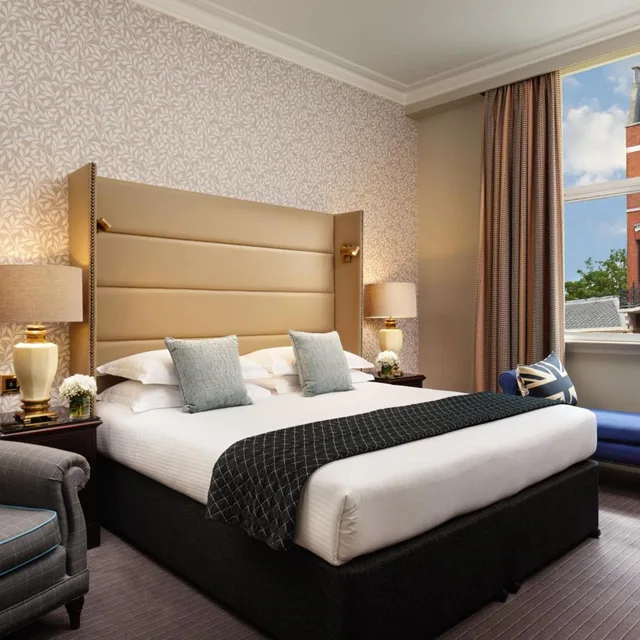 غرفة ديلوكس بسرير كينج، The Baileys Hotel London 3/9