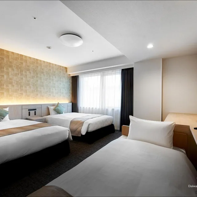 Universal, Twin Beds, with Extra Bed، Daiwa Roynet Hotel Kyoto Hachijoguchi 1/4