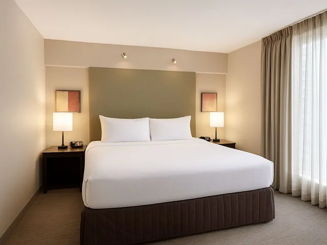 جناح بسرير كينج بغرفة نوم واحدة في طابق مرتفع، Crowne Plaza Chicago West Loop 1/4