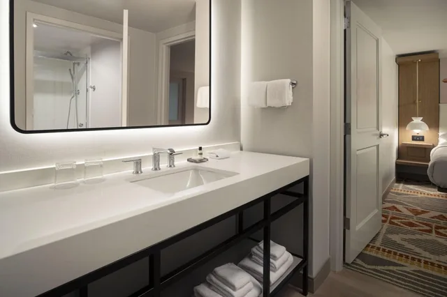 غرفة بسريرين مزدوجين، Marriott San Ramon 3/3