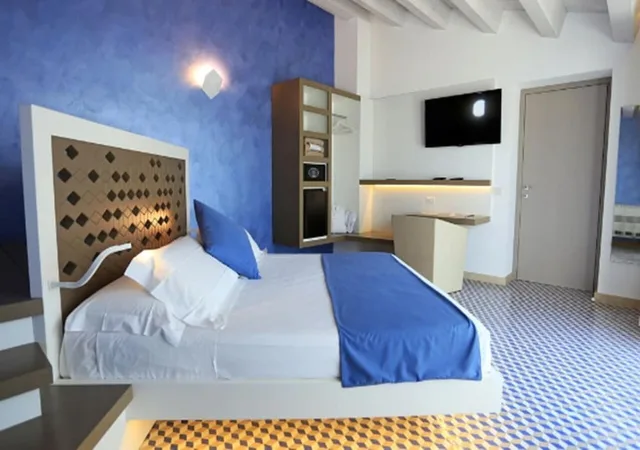 جناح ديلوكس بسرير كوين، Zafran Boutique Hotel 1/4