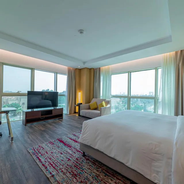 Executive, Suite, Sea View, City Tower، فندق ذا فينيو جدة الكورنيش(The Venue Jeddah Corniche) 3/9