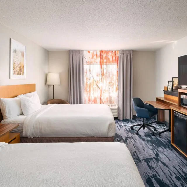 غرفة بسريرين مزدوجين، Fairfield Inn Tallahassee North/I-10 1/10