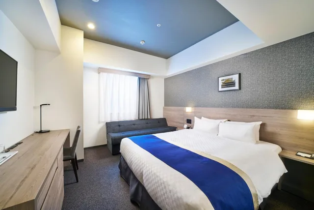غرفة تنفيذية بسرير مزدوج مع أريكة بحوض استحمام، Best Western Plus Hotel Fino Osaka Kitahama 10/10