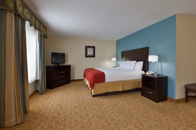 جناح بسرير كينج بغرفة نوم واحدة مع أريكة، Holiday Inn Exp Winston Salem 1/3