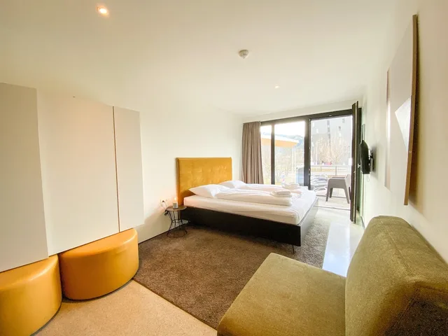 استوديو بانورامي ديلوكس بسرير مزدوج، B(L)Ackhome City Apartments 1/3