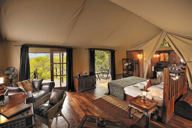 Luxury, Tent, Serengeti Migration Camp 4/8