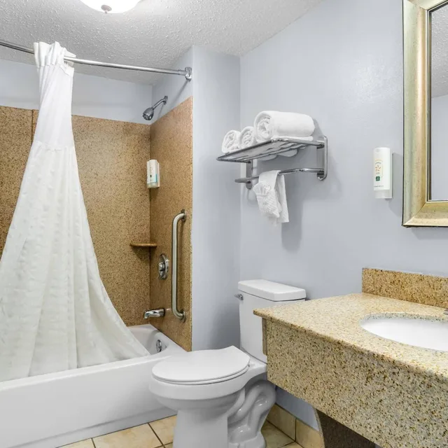 جناح بسرير كينج بمنطقة جلوس للمدخنين، Quality Inn & Suites Greenville - Haywood Mall 3/3