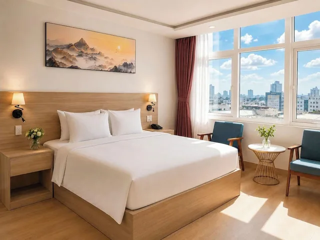 Premium, Deluxe, Double Bed, City View, G8 Center Hotel Saigon 2/9