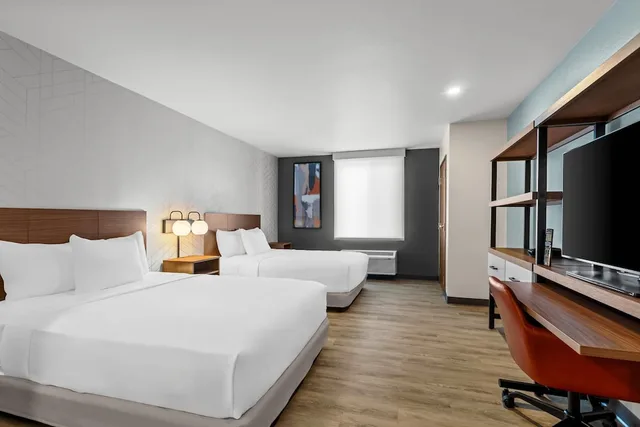 غرفة بسريرين كوين بمطبخ لذوي الإعاقة، Everhome Suites Temecula 4/8