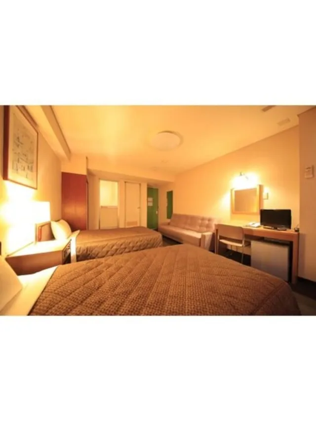 غرفة بسريرين منفصلين، Chofu Urban Hotel 2/2