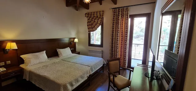 غرفة قياسية بسريرين منفصلين بشرفة، Manthos Hotel Resort and Spa 7/10