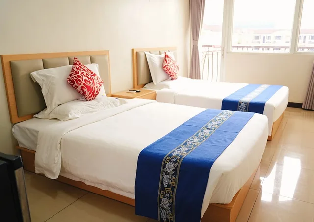 غرفة ديلوكس بسريرين مزدوجين بشرفة، Extremeli Suites 7/10