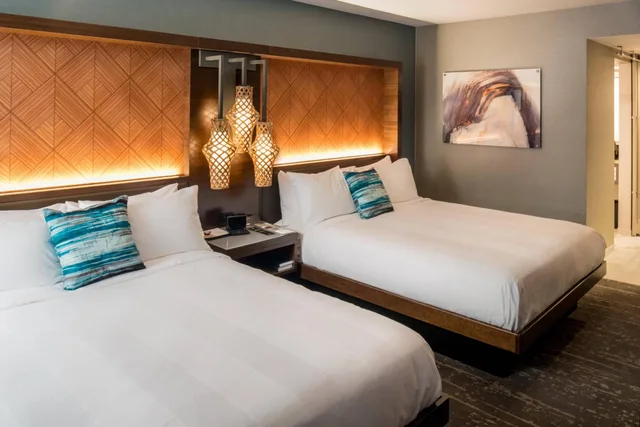 غرفة بسريرين كوين، Seattle Airport Marriott 11/19