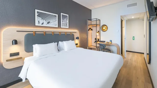 غرفة سوبيريور بسرير كينج وسرير كوين، Campanile Lyon Gare Perrache Confluence 7/10