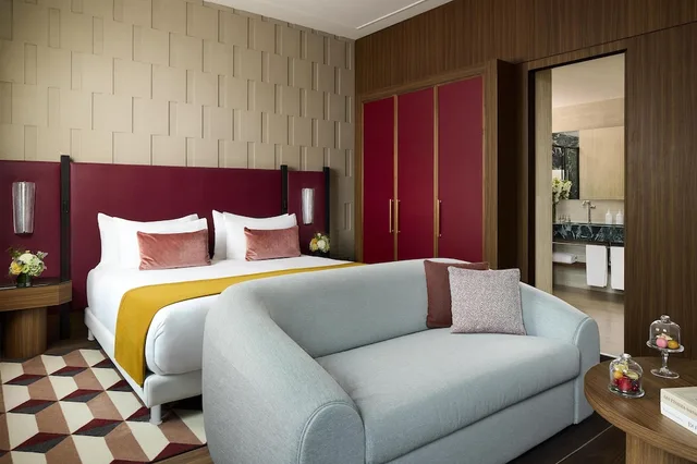 جناح جونيور بسرير كينج مع سرير إضافي بإطلالة، Tivoli Milano President 3/5