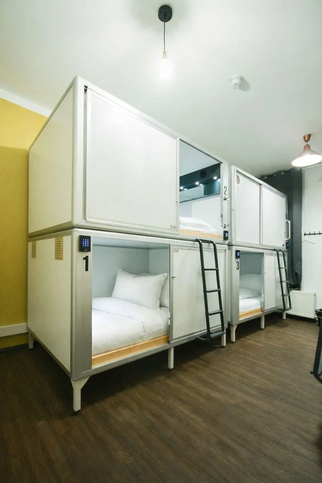 Capsule, King Bed, Shared Bathroom, Sunflower Hostel 1/5