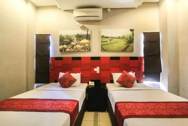 غرفة ديلوكس بسريرين منفصلين، Legian Village Beach Resort 8/9
