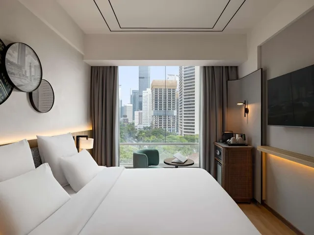 غرفة ديلوكس بسرير كوين بإطلالة على المدينة، ALL SEASONS JAKARTA THAMRIN 5/10