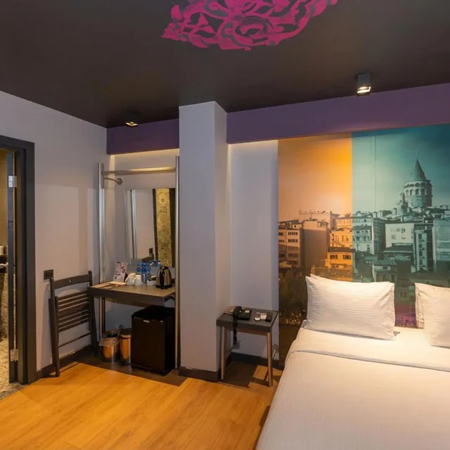 غرفة عائلية بسرير مزدوج، Tulip City Taksim Hotel 9/10