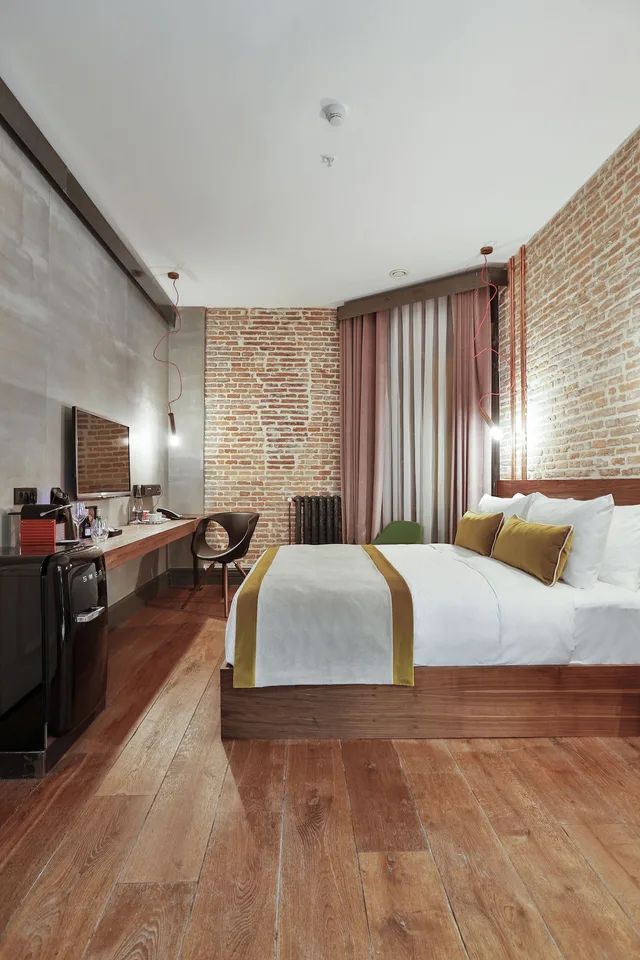 غرفة اقتصادية بسرير كوين، Hotel The Public Istanbul 1/3