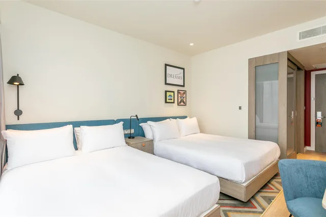 غرفة بسريرين مزدوجين بإطلالة على البحر، Hampton By Hilton Blackpool 2/5