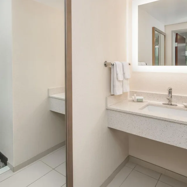 جناح تنفيذي بسرير كينج مع أريكة، Springhill Suites Seattle Downtown South Lake Union 4/6