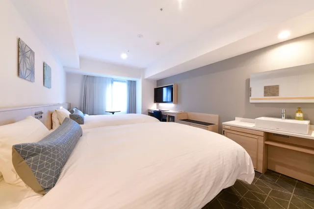 غرفة سوبيريور بسريرين منفصلين، Vessel Inn Sakae Ekimae 4/9
