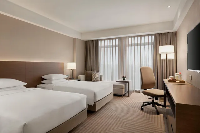غرفة بسريرين منفصلين، Hyatt House Chengdu Pebble Walk 1/3