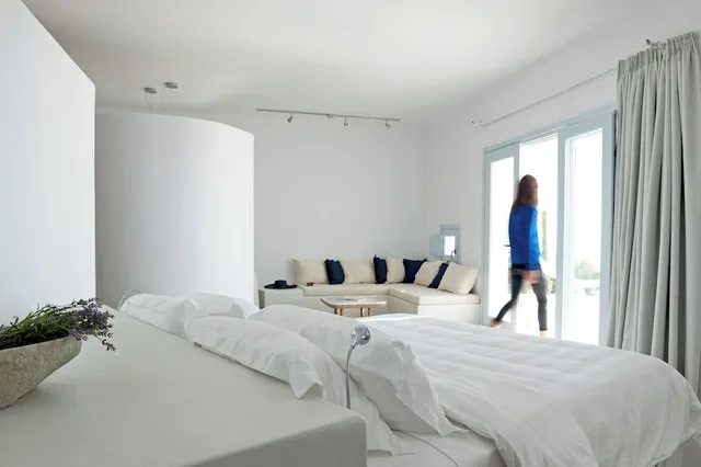 Horizon, Luxury, Studio, Suite, King Bed, Sea View, Sofa, SANTORINI HEIGHTS 2/9