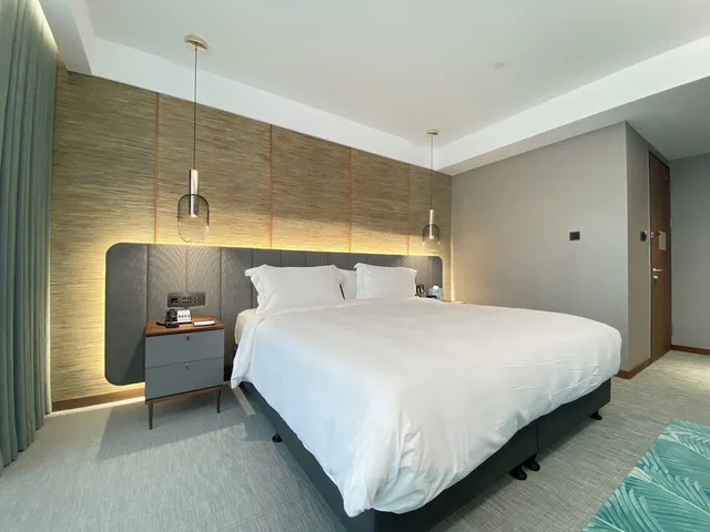 غرفة ديلوكس غراند بسرير كينج بإطلالة، Wyndham Sun Moon Lake 2/3