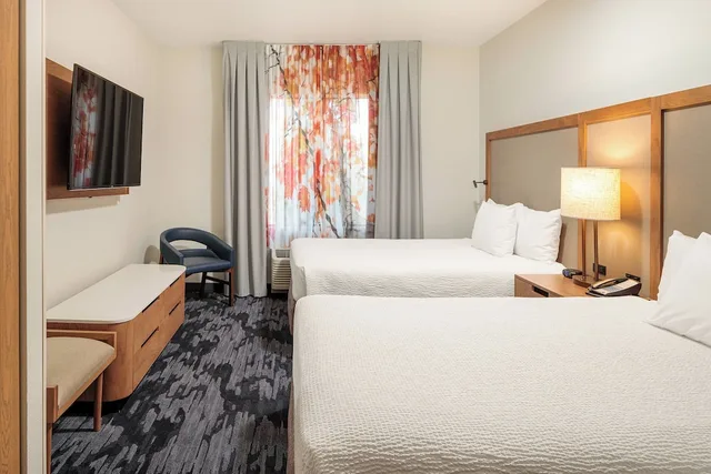 جناح بسريرين كوين مع أريكة، Fairfield Inn Suites San Angelo 1/1
