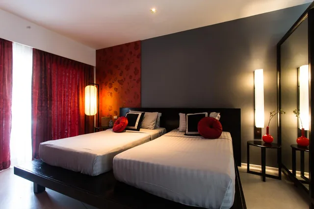 غرفة قياسية بسرير مزدوج أو سريرين منفصلين، Red Ginger Chic Resort 2/6