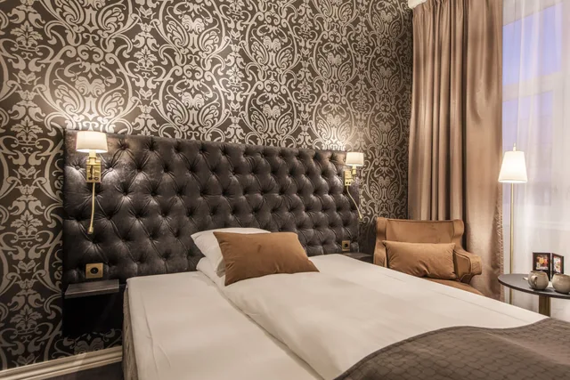 غرفة قياسية بسرير مزدوج، Home Hotel Grand, Gjovik 3/8