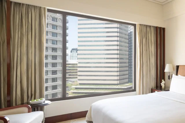 Deluxe, Twin Beds, Garden Wing، EDSA Shangri-La Manila 3/4