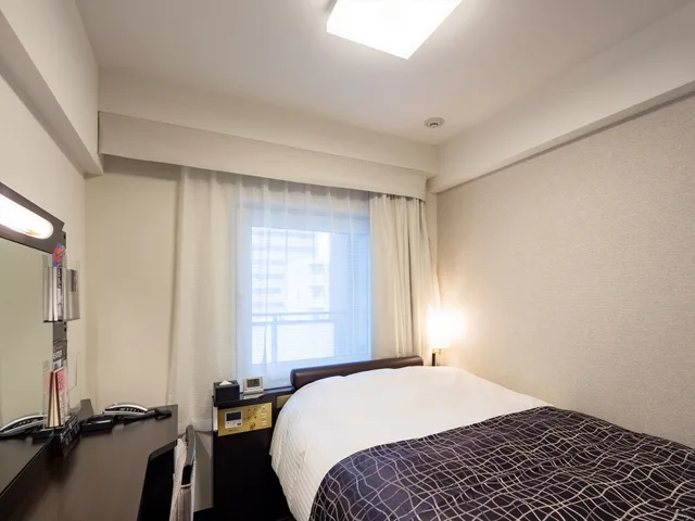 غرفة قياسية بسرير مزدوج، Apa Hotel Asakusa-Ekimae 1/7