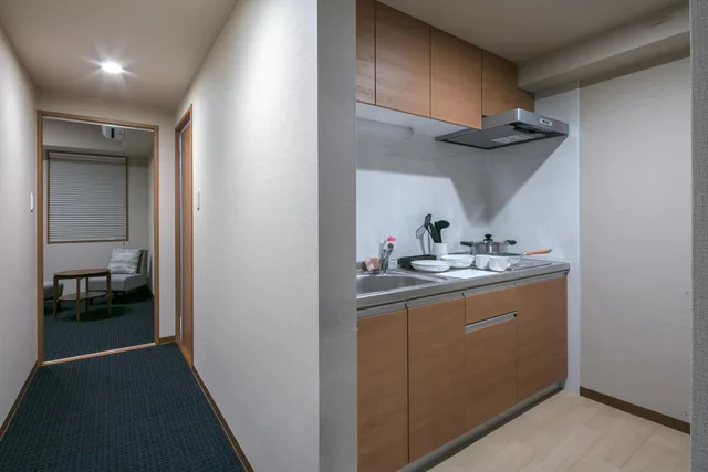 جناح ديلوكس بسرير فردي، Randor Residential Hotel Kyoto Suites 9/10