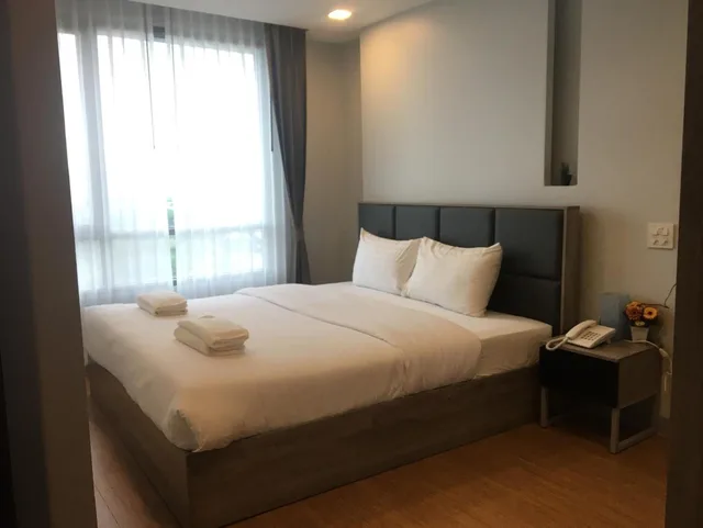 جناح بغرفتي نوم، Onpa Hotel & Residence Bangsaen 1/6
