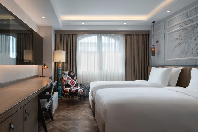 غرفة ديلوكس بسريرين منفصلين، Burdock Hotel Istanbul, Autograph Collection 1/3