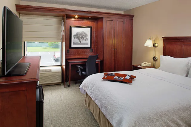 غرفة بسرير كينج مع أريكة، Hampton Inn Long Island-Islandia 1/6