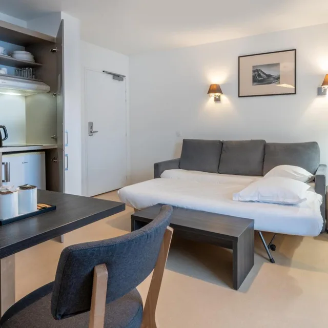 شقة بغرفة نوم واحدة، Odalys Appart'hotel Lorgeril 2/8