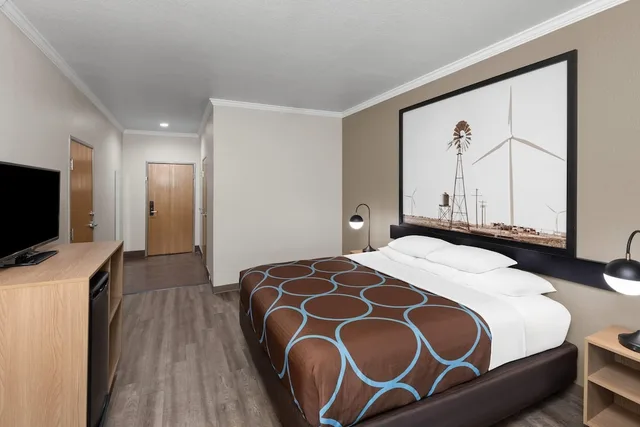 غرفة بسرير كينج، Super 8 By Wyndham San Antonio/Alamodome Area 7/10