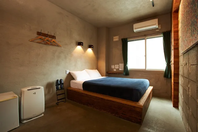 غرفة اقتصادية بسرير مزدوج بحمام مشترك، Untapped Hostel 2/6