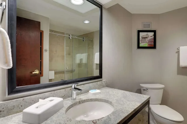 غرفة بسرير كينج مع أريكة، Drury Inn and Suites Springfield IL 1/1