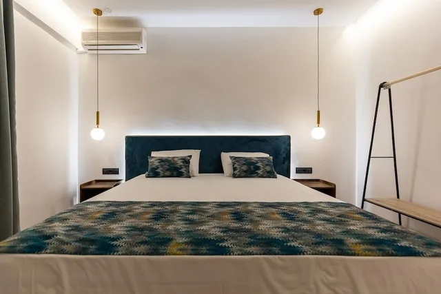 جناح استوديو ديلوكس بسرير كوين مع أريكة، Sirocco Hotel 2/3