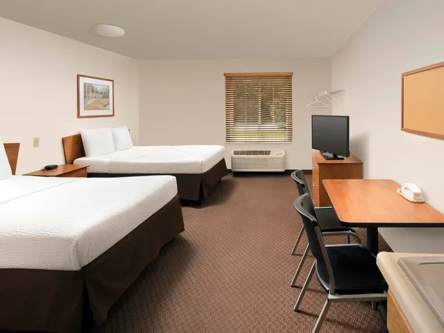 غرفة قياسية بسريرين مزدوجين، WoodSpring Suites Spartanburg - Duncan 1/10