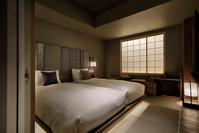 غرفة قياسية بسريرين منفصلين، Hotel Resol Kyoto Shijo Muromachi 1/2