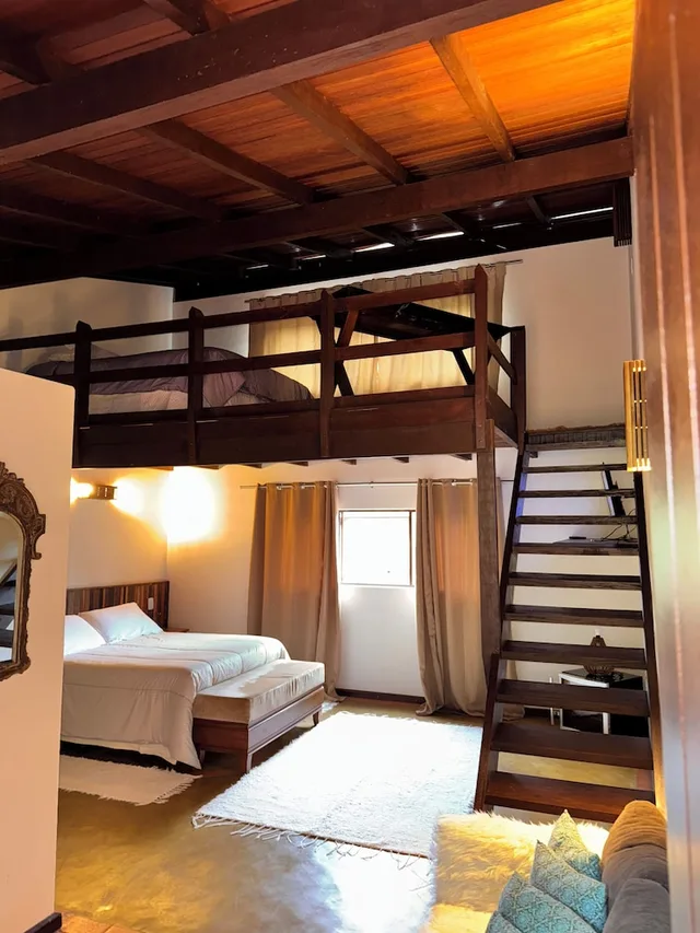 Mezzanine, Apartment, 2 Double Beds، Pousada Jardim das Montanhas 3/5