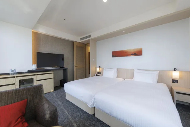 Premium, Twin Beds, with View, JR Kyushu Hotel Blossom Shinjuku 4/10