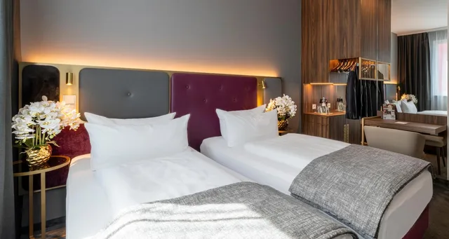 غرفة بسريرين منفصلين، Plaza Premium Muenchen 4/10